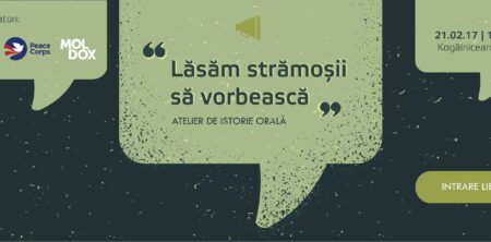 „Lăsăm strămoșii să vorbească” – atelier de istorie orală