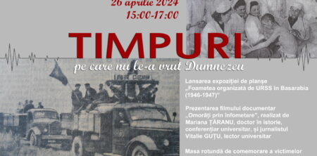 „Timpuri pe care nu le-a vrut Dumnezeu”