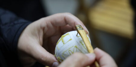 Atelier de încondeiere a ouălor pascale