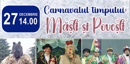 Expoziție de măști ale teatrului popular de iarnă la Muzeul Național de Etnografie și Istorie Naturală