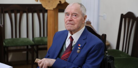 Ședința solemnă a Consiliului Științific, dedicată aniversării de 95 de ani ai savantului Petru Tarhon