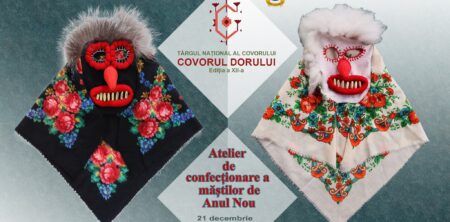 Atelier de confecționare a măștilor de Anul Nou