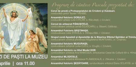 „A treia zi de Paști la muzeu” – ediția a XXIII-a